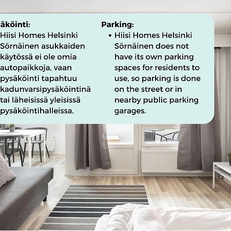 Hiisi Homes Helsinki Soernaeinen Exterior foto